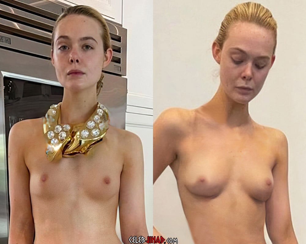 Elle Fanning Topless Nude Photos Released Nude Celebrity Porn